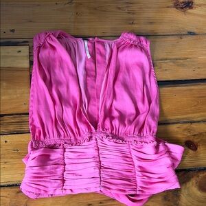 Vibrant Pink Sleeveless Top